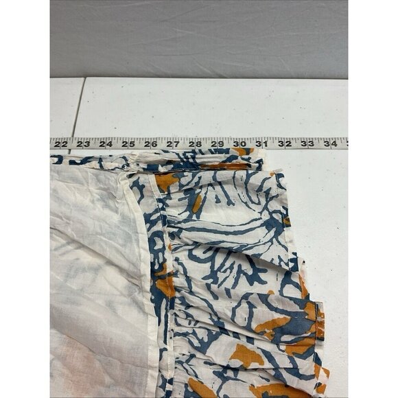 Apiece Apart Felize Wrap midi Skirt size 4 Blue Floral ruffled designer‎ - Picture 8 of 9